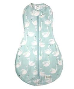Manta de Envoltura para Bebé Woombie Original, Cisne,