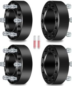 SCITOO 4Pcs Separadores de Rueda 6x5.5 de 2 pulgadas Pernos