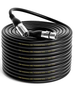 Cables de Micrófono XLR EBXYA de 100 pies - Cable Premium