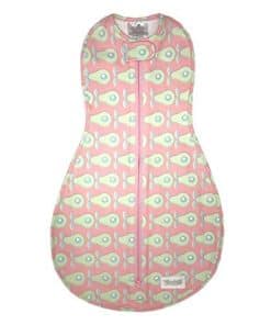 Manta envolvente para bebé Woombie Original, Aguacate, 5-13