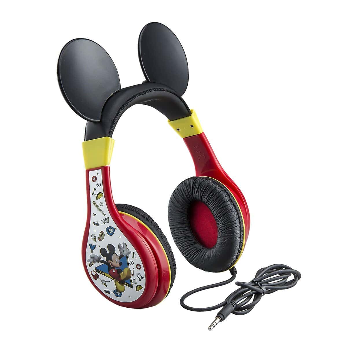 Audífonos Mickey Mouse para Niños, Audífonos Ajustables