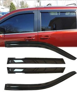 Deebior 4pcs Original Deflectores de viento -Humo oscuro