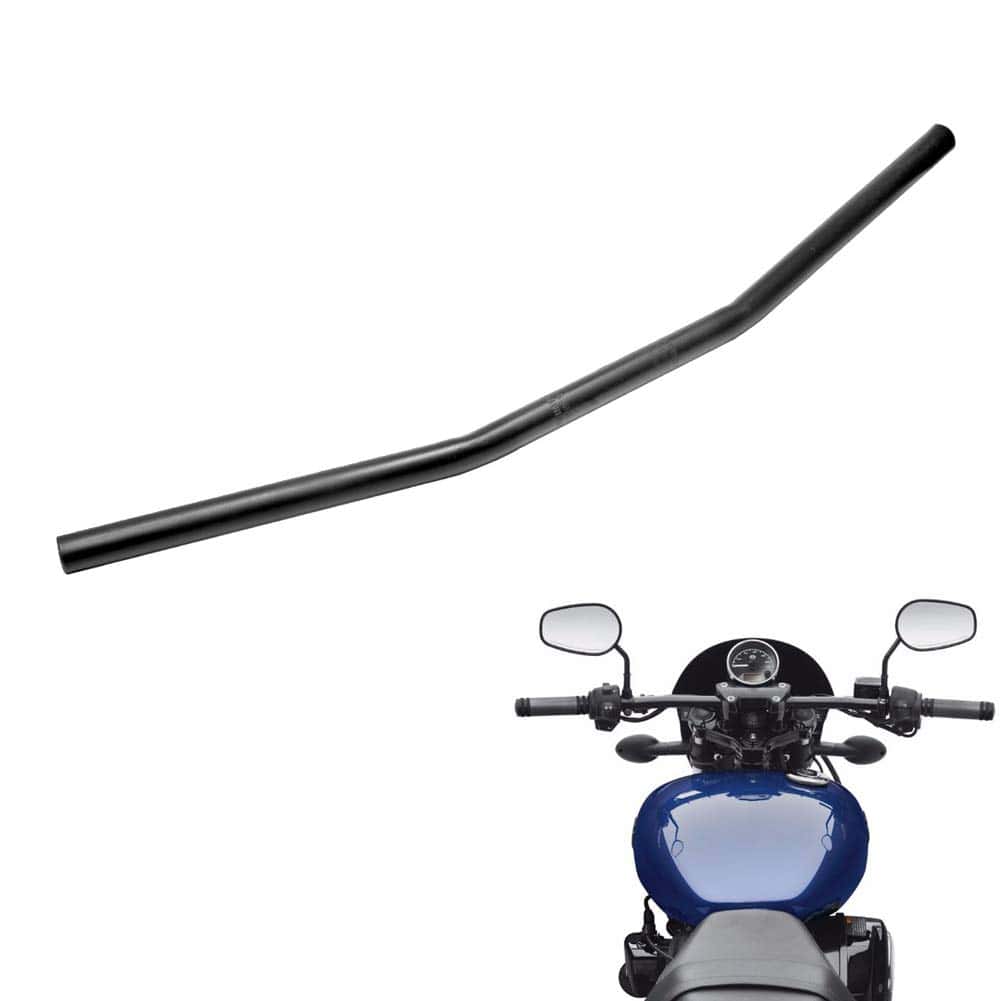 Manillar de Motocicleta de 1" 25mm Negro Recto para Honda