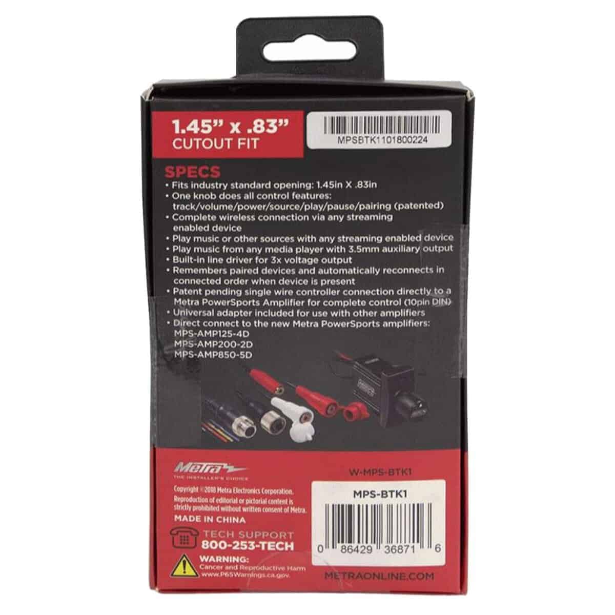 Controlador inalámbrico de Bluetooth Metra Electronics - Imagen 7