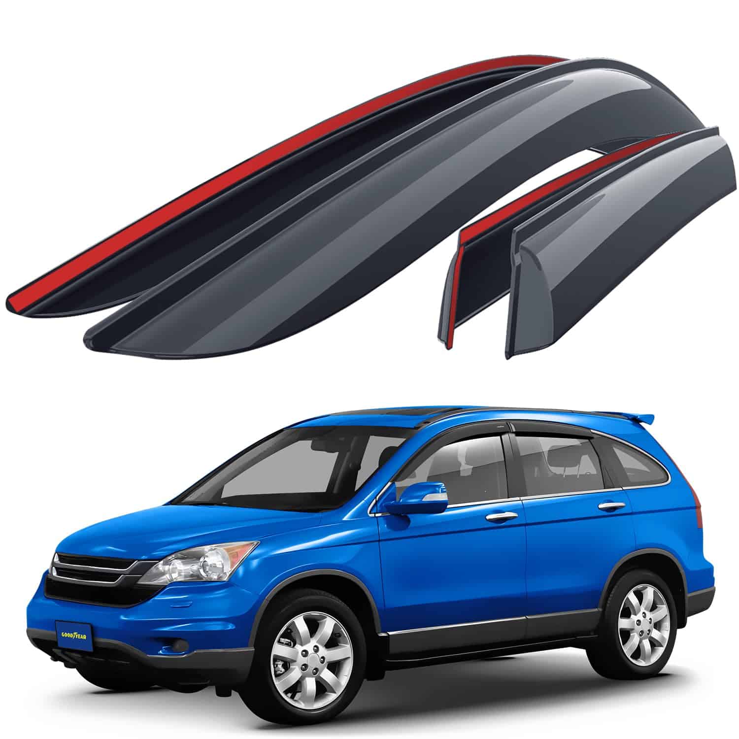 Deflectores de ventanilla laterales -Humo Premium