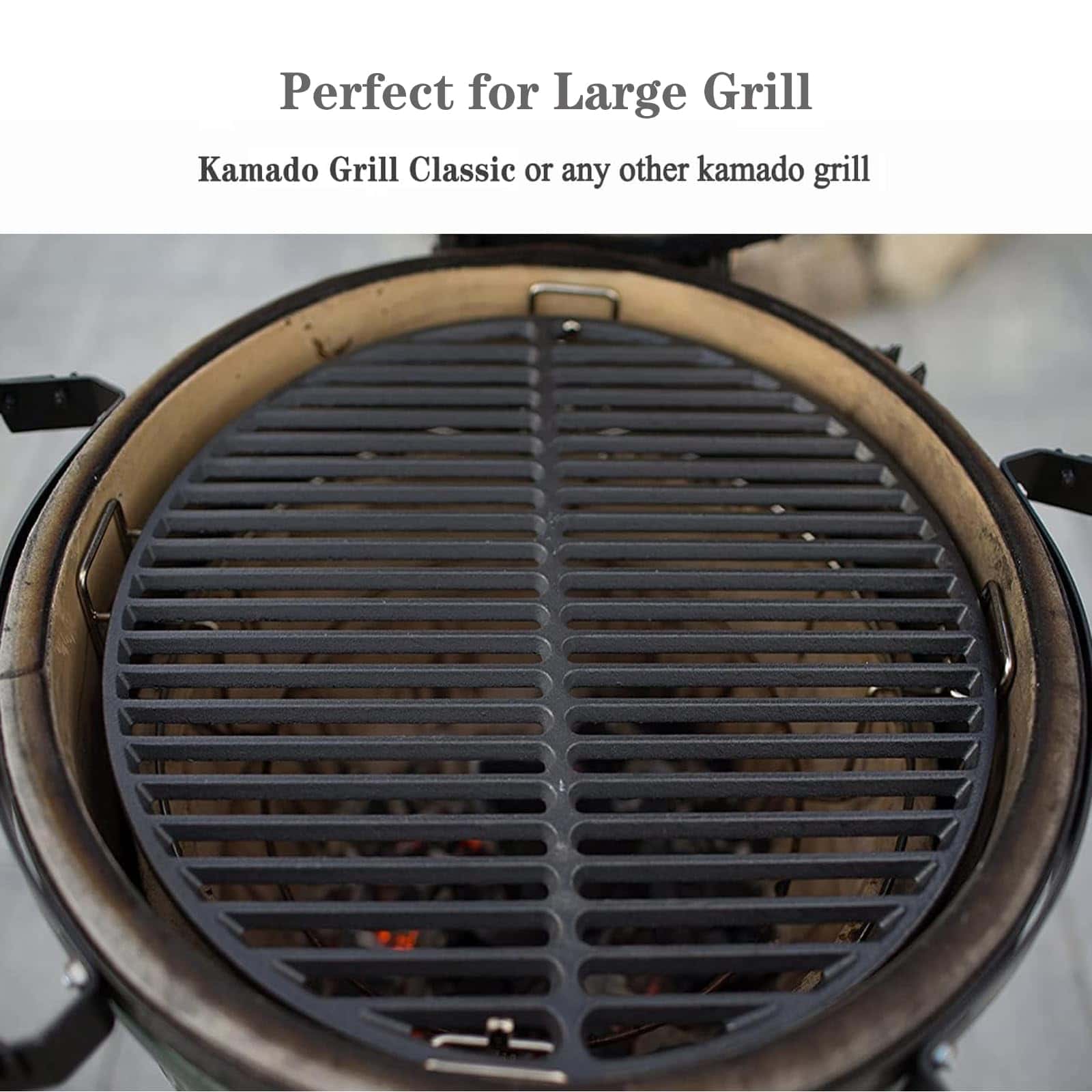 Parrillas de cocina de hierro fundido de 18 pulgadas - Imagen 4