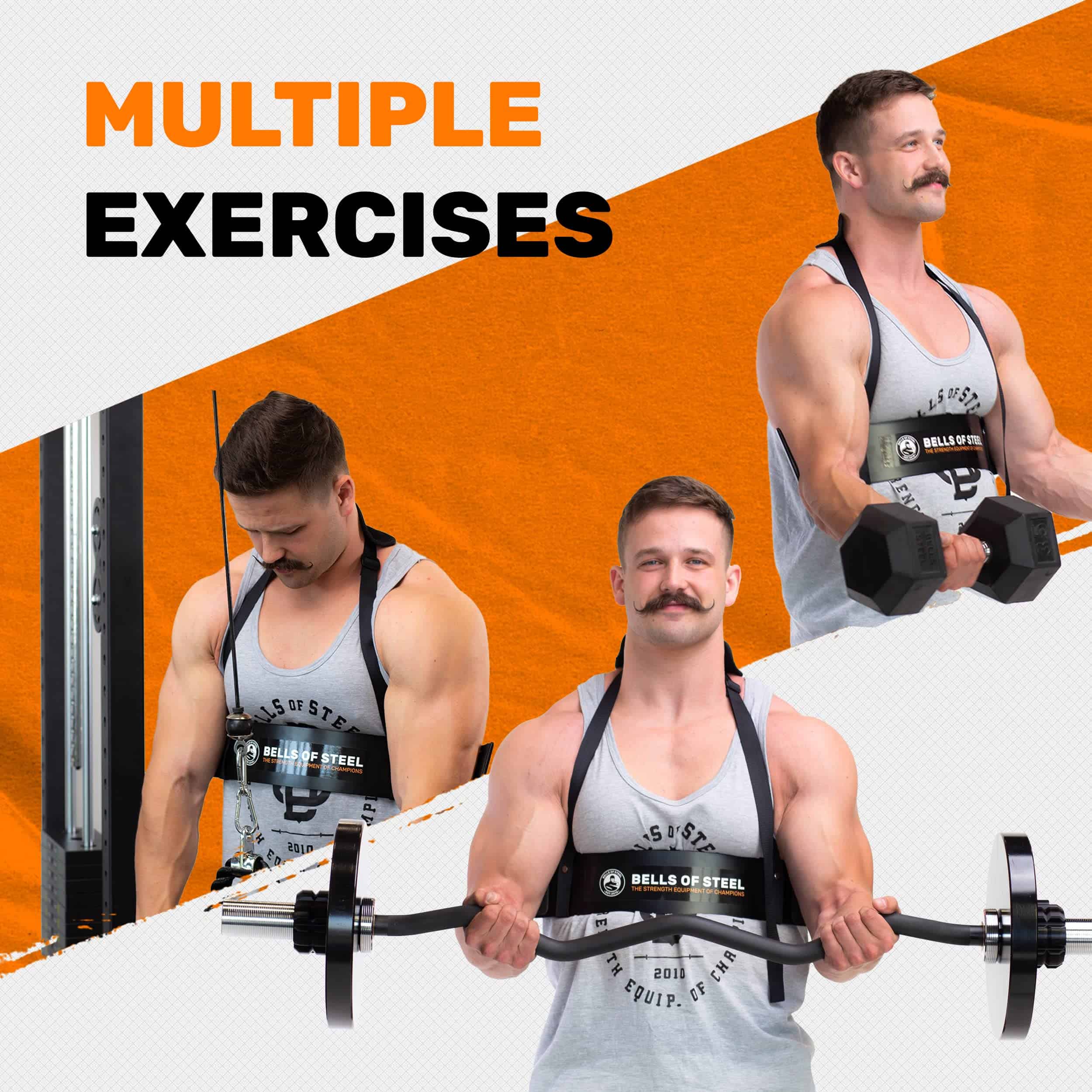 Bells of Steel Arm Blaster - Aislante Duradero para Bíceps - Imagen 5