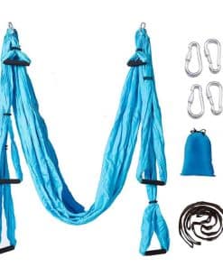 Hamaca de Yoga Aérea Ovyuzhen, Juego de -Azul Cielo