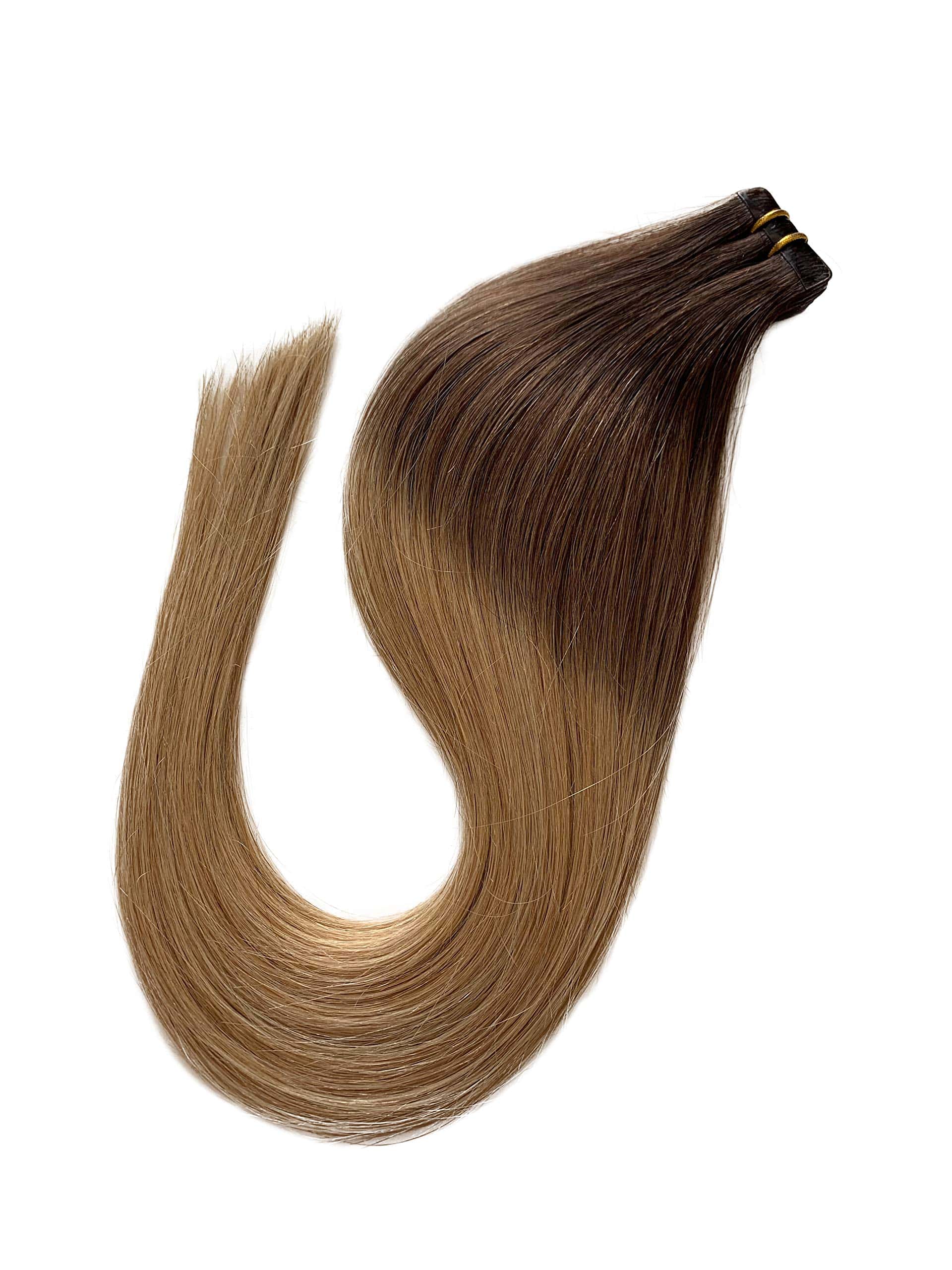 Extensiones de Cabello Humano Real Tape in Ombre Multicolor - Imagen 7