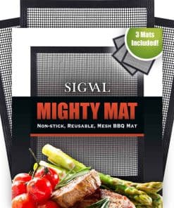 Mighty Mat SIGVAL - Rejilla de Parrilla Antiadherente