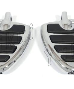 Perno de pasajero Premium para motocicleta cromado con