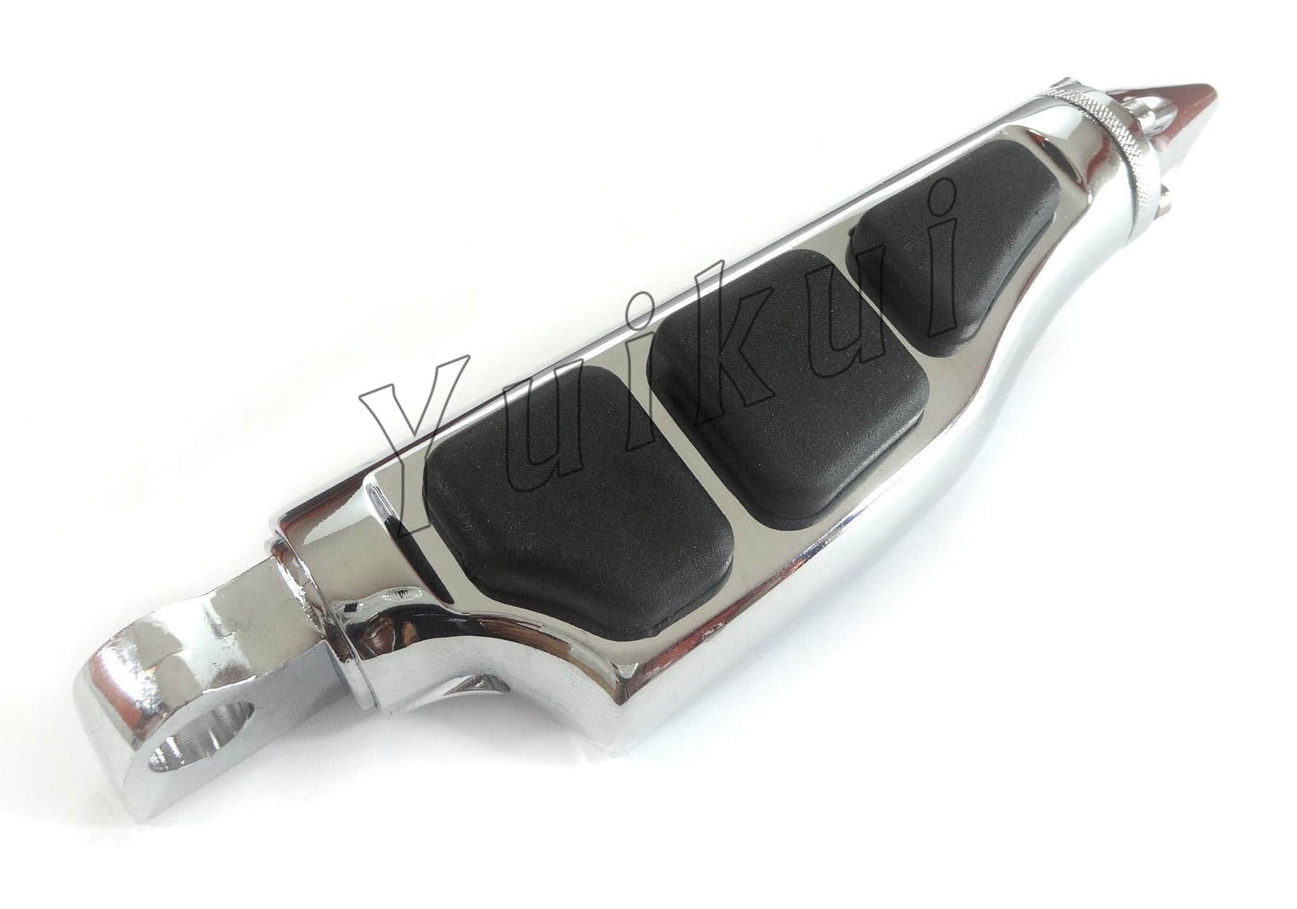 Pata trasera de pasajero para motocicleta Cromada para - Imagen 5