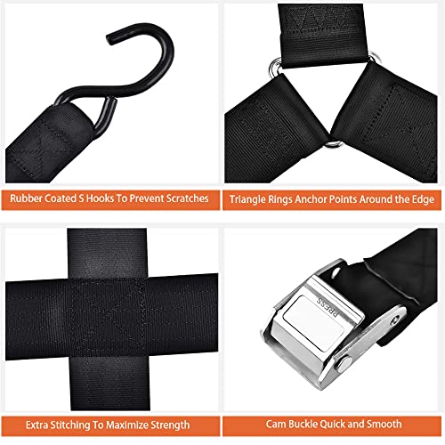 Red de Carga para Cama de Camión Corta 66" x 50" Red de - Imagen 6