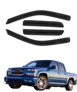 Gldifa Viseras de Ventana Compatible con 2004-2012 Chevy