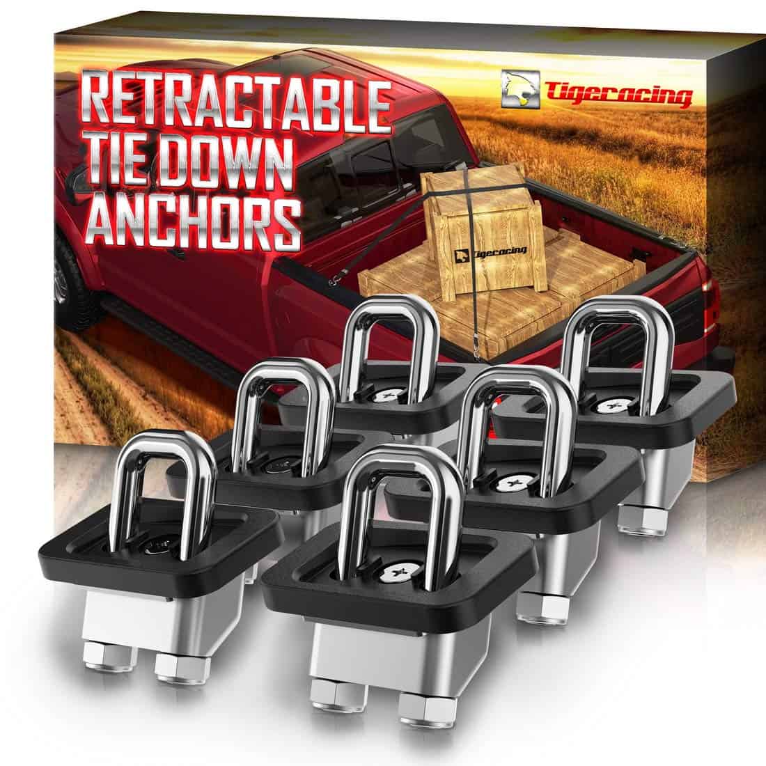 Anclajes de Amarre Interno Tigeracing 23146899 para Pared