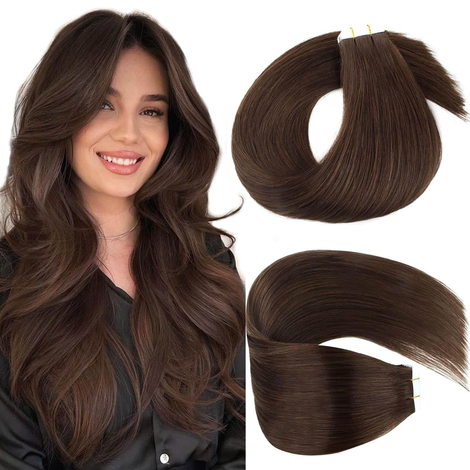 Extensiones de Cabello en Cinta Lovrio 14" 20 Pzas 50g