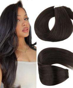 Lovrio 14" 20 Pcs 50g Extensiones de Cabello Humano