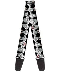Correa de Guitarra Buckle-Down - Bugs Bunny Primer Plano