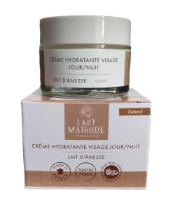 Crema Facial Hidratante Lady Mathilde - Día/Noche - Leche