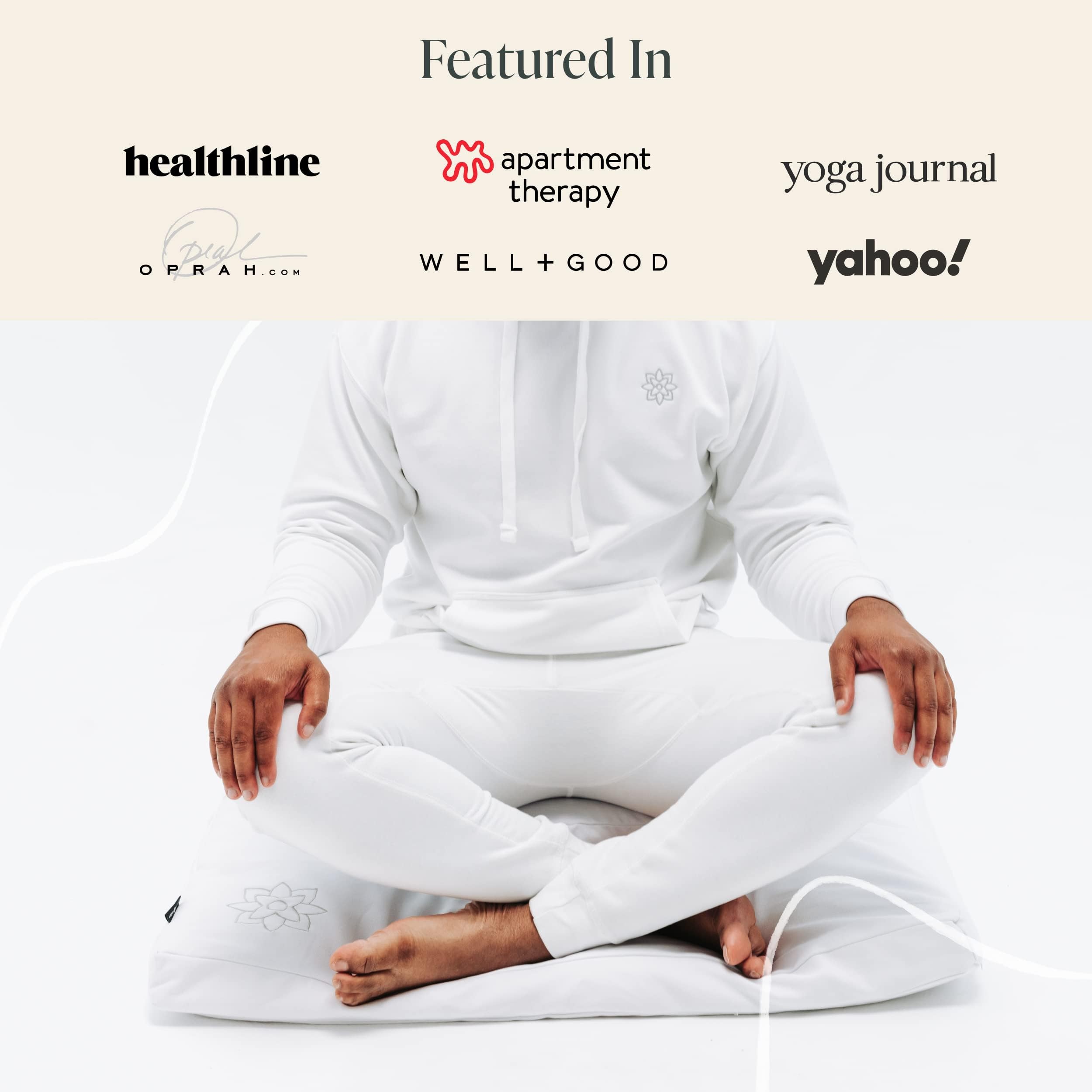 Almohadilla de Meditación Zabuton de Tela de Algodón - Imagen 6