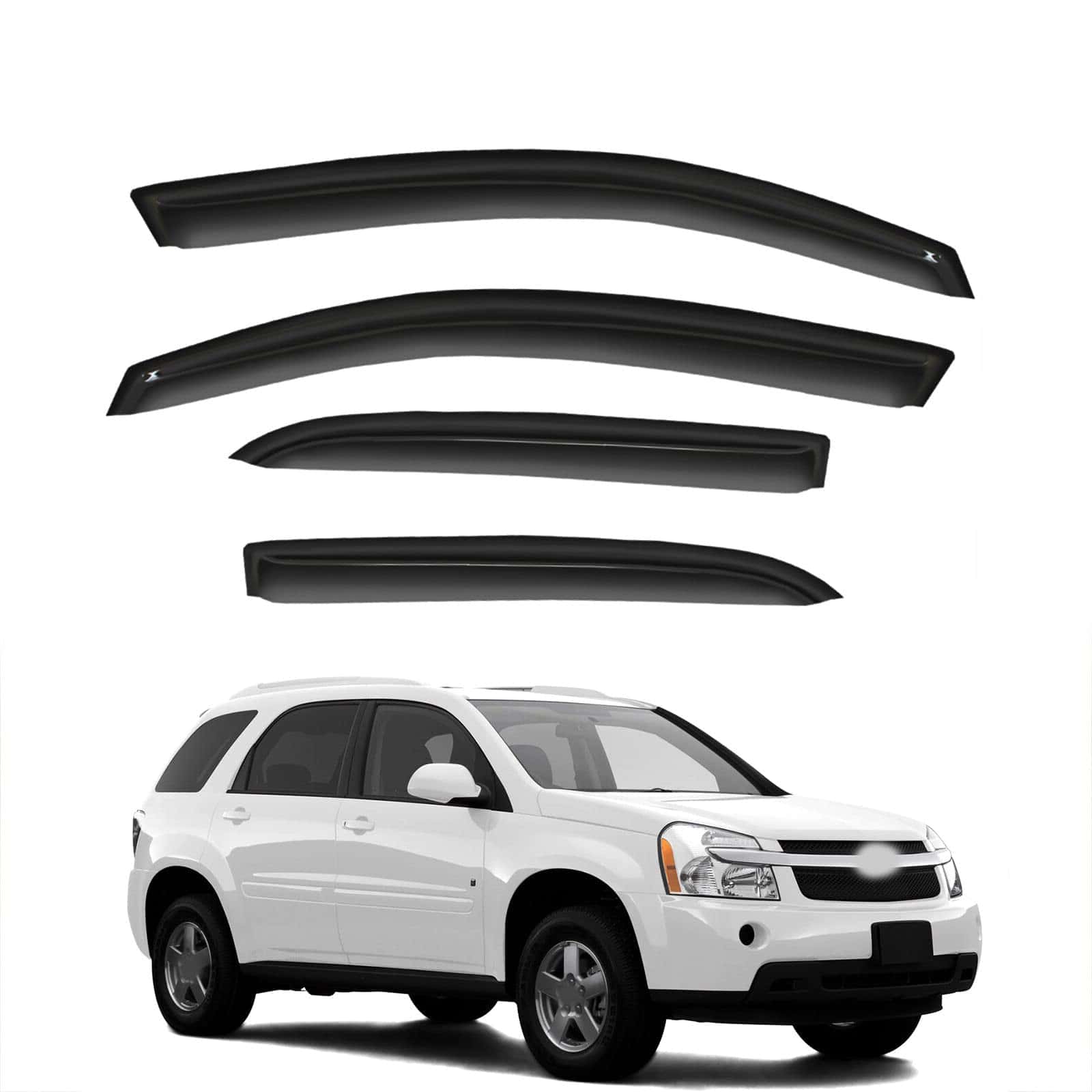 Gldifa Viseras para Ventanas de Humo para Chevy