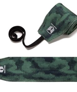 Tough Mode Apparel Strength Wrist Wraps -Camuflaje Verde