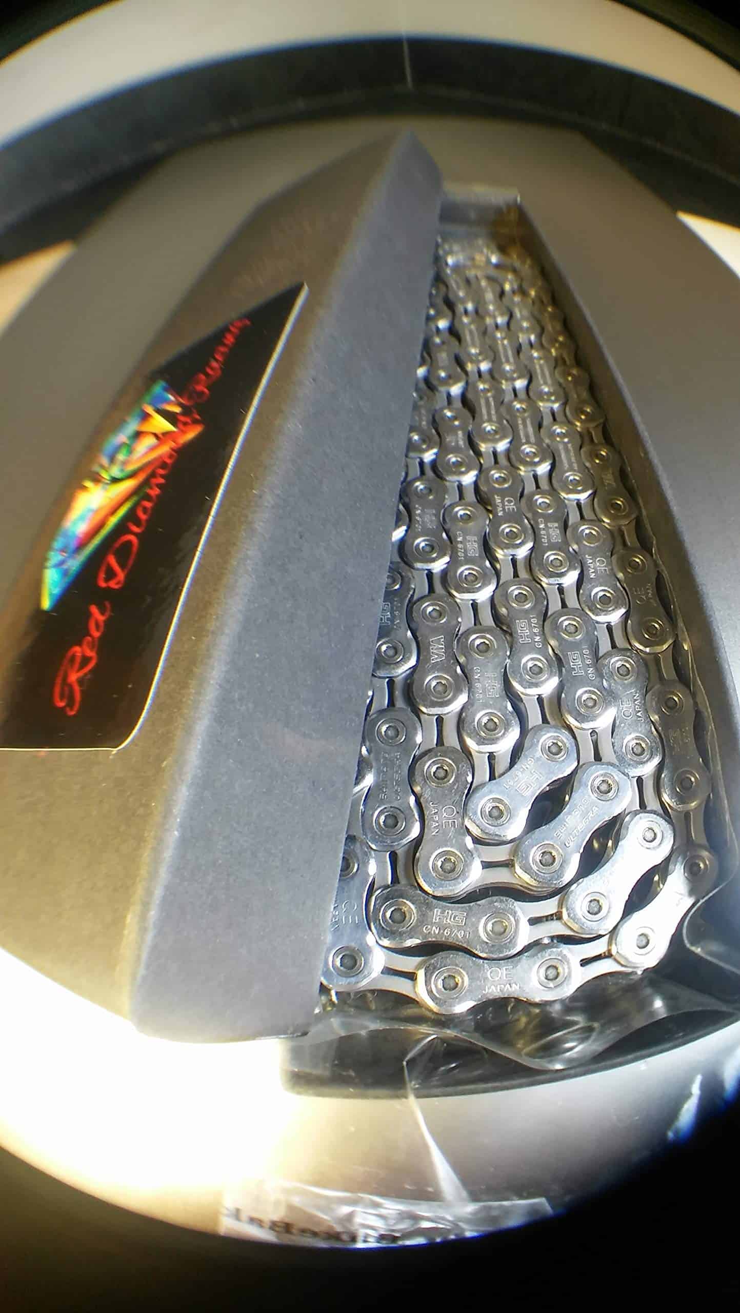 Cadena de Carreras Roja Diamante, Pulida, CN-HG901-11,