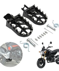 AnXin Reposapiés de Motocicleta para Grom MSX 125 MSX125