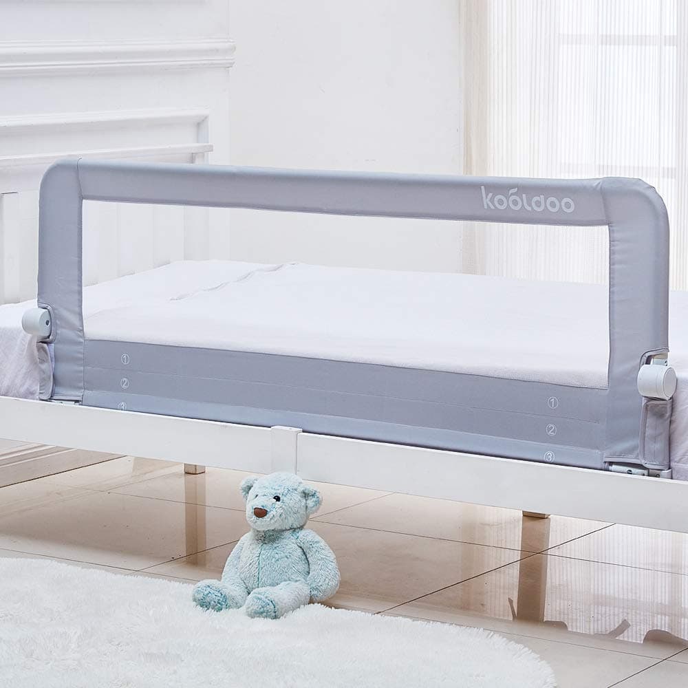 Baranda para cama infantil de 59 pulgadas, Riel de