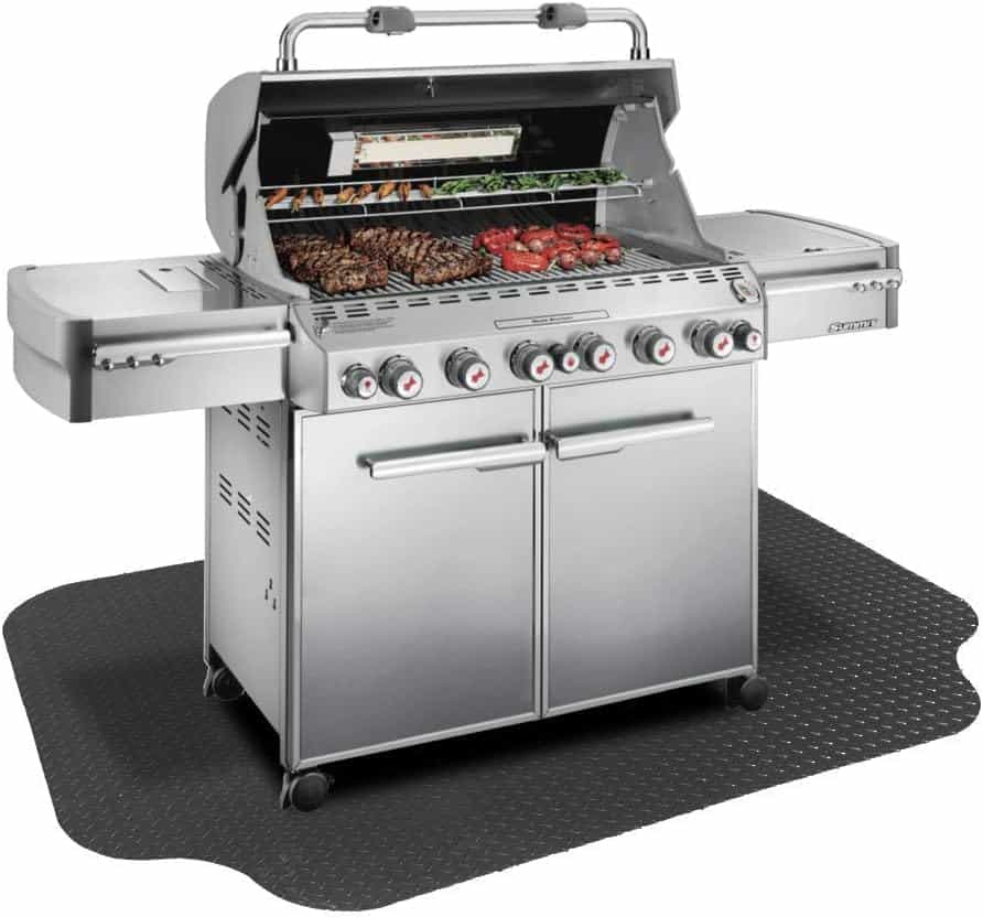 RESILIA Tapete Grande para Parrilla - Resistente, Protector