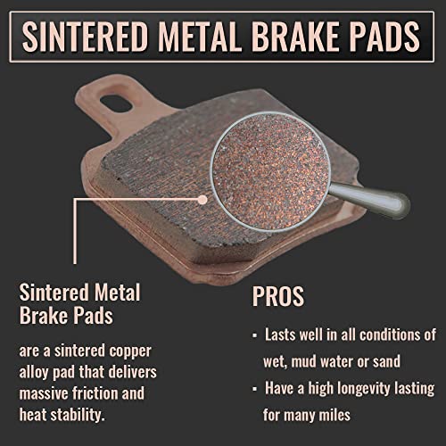 Pastillas de Freno de Metal Sinterizado S SYUU Compatible - Imagen 3