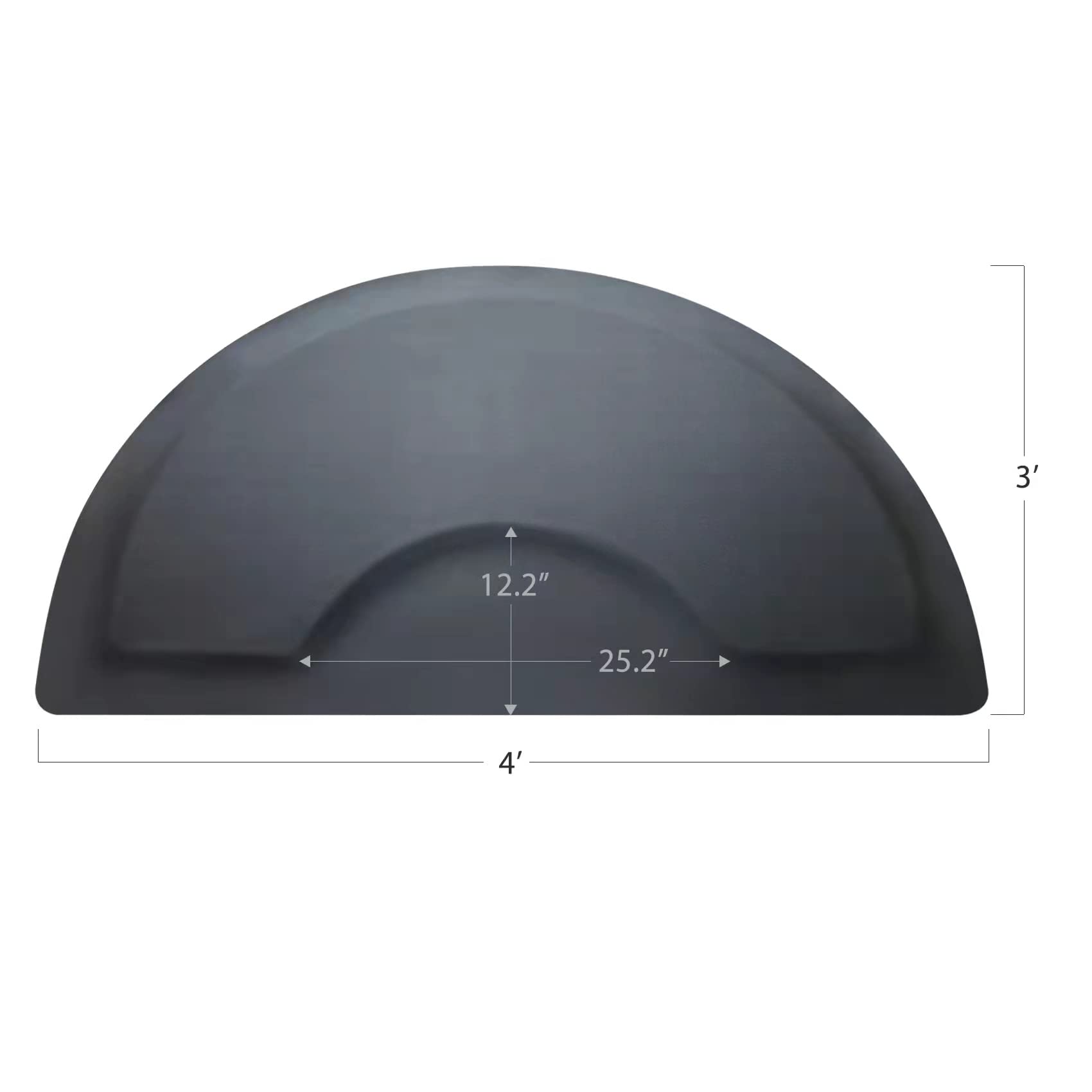 Tapetes para salón de peluquería Anti Fatiga 3'x4' Negro - Imagen 5