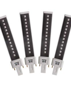 Lámpara de Uñas de Gel BLUERISE 9w Luz LED UV 4 Piezas 365