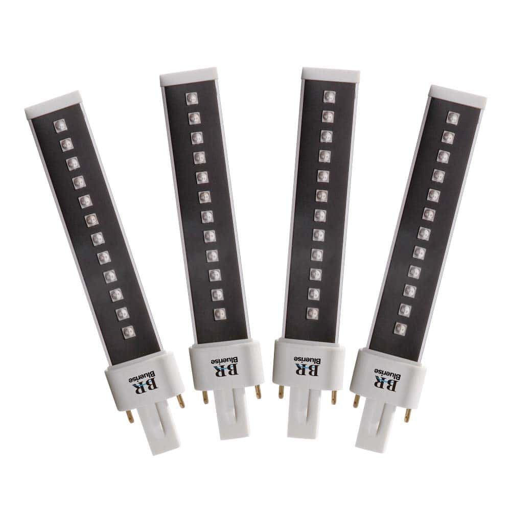 Lámpara de Uñas de Gel BLUERISE 9w Luz LED UV 4 Piezas 365