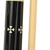 Lucasi Hybrid LHC13 Palo de Billar Mate Blanco/Plateado