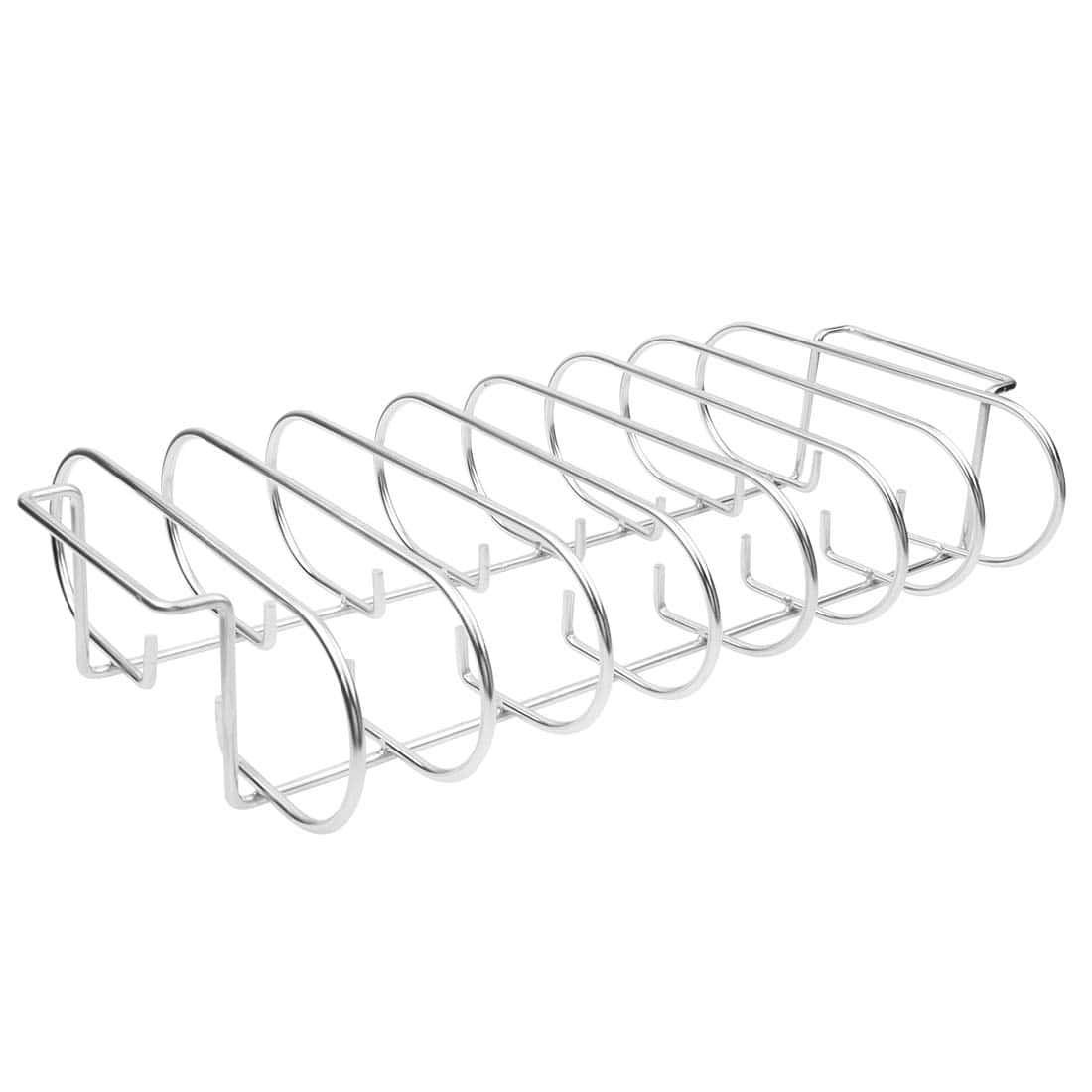 Rejilla para costillas de BBQ Mydracas para ahumadores y