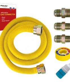 PROCURU 1/2" OD x 36" (3Ft) Kit de Conexión Universal de