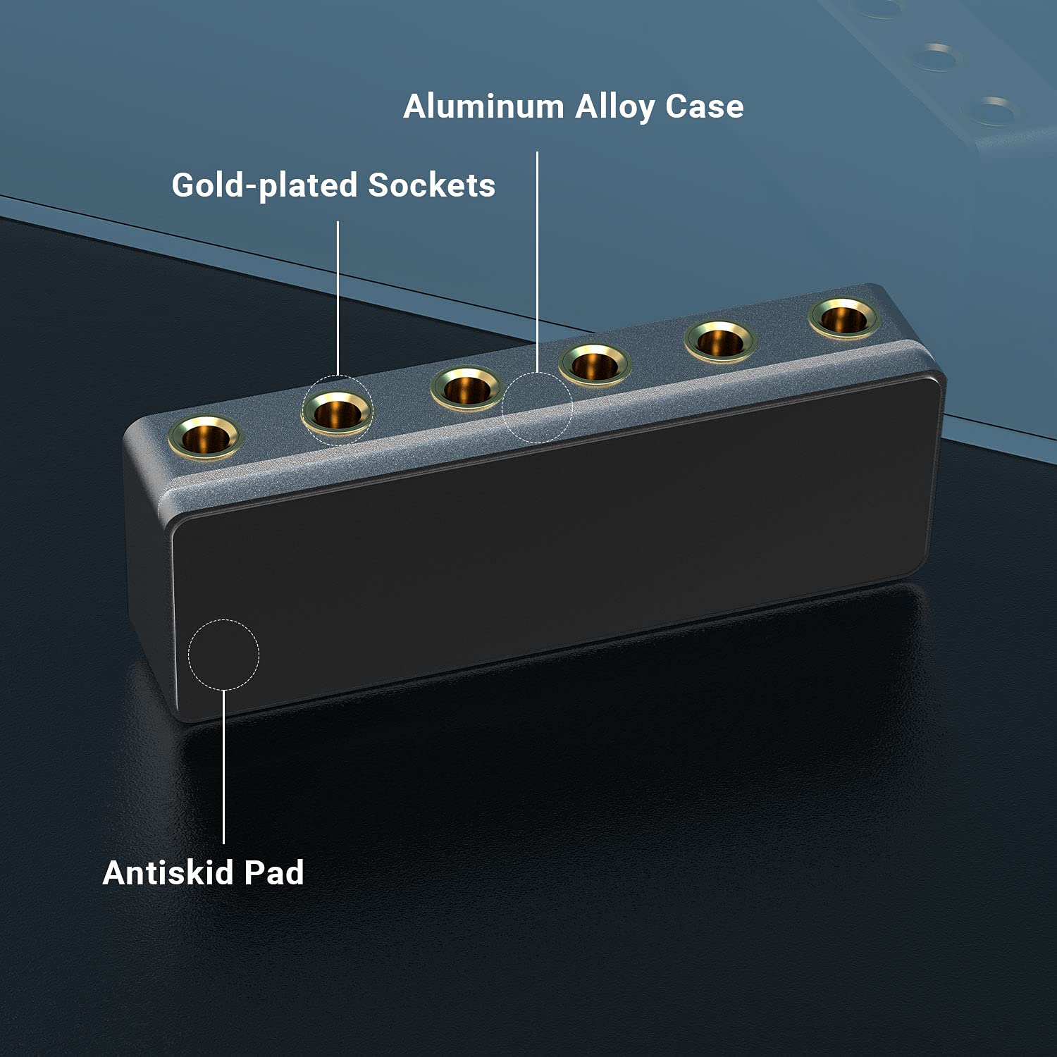 Cubilux Divisor de Señal de 5 Vías de un Cuarto de Pulgada, - Imagen 7
