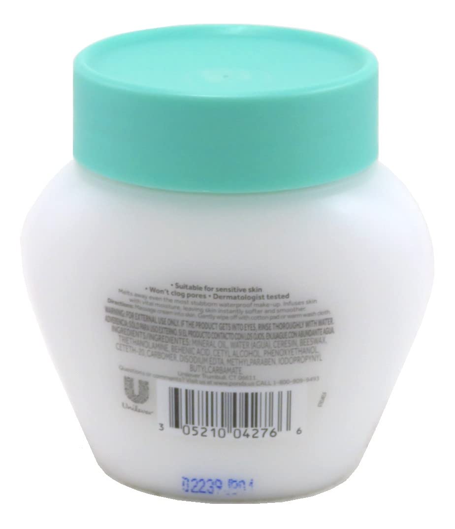 Ponds Cold Cream Desmaquillante Sin Fragancia 6.1 Onzas - Imagen 4