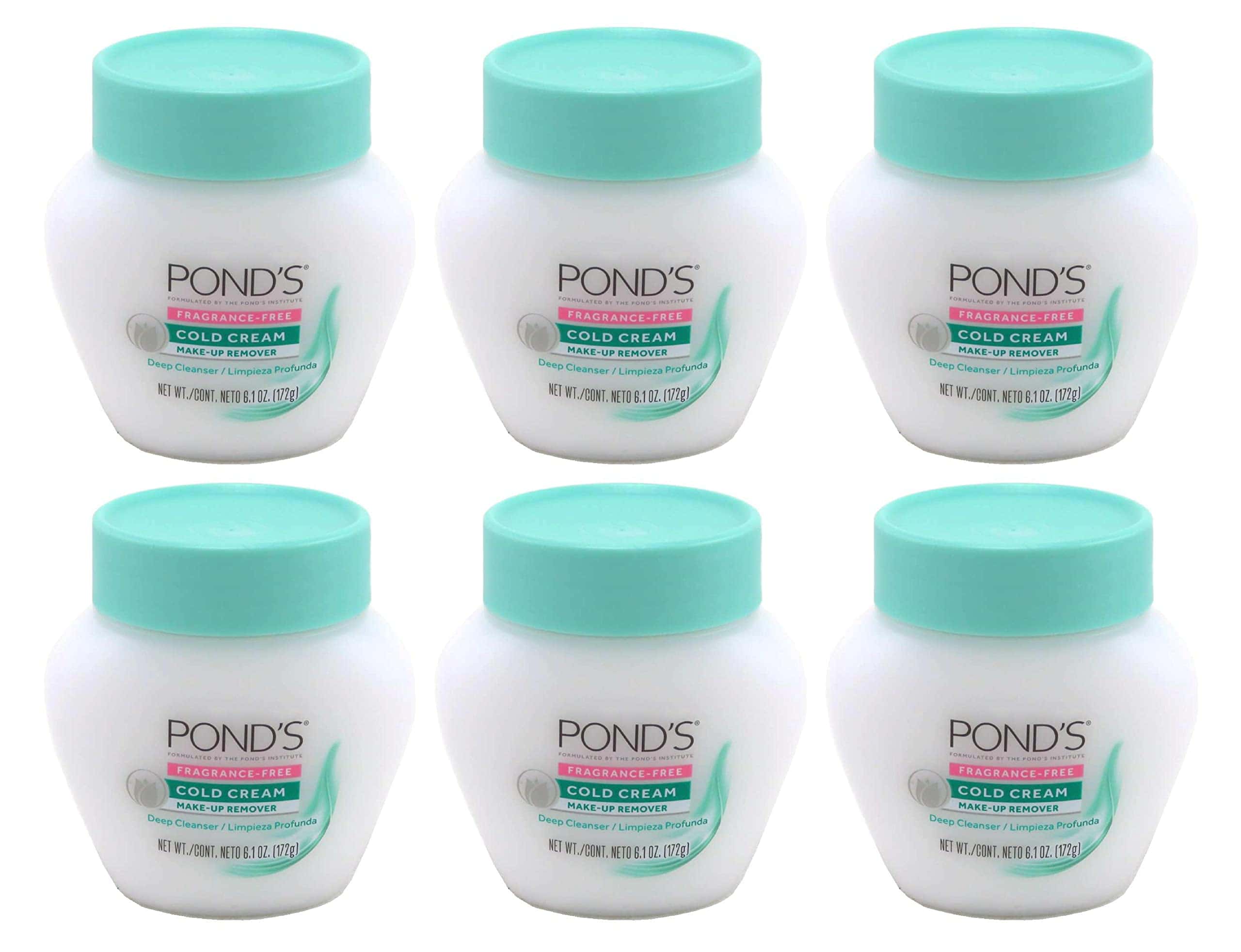 Ponds Cold Cream Desmaquillante Sin Fragancia 6.1 Onzas