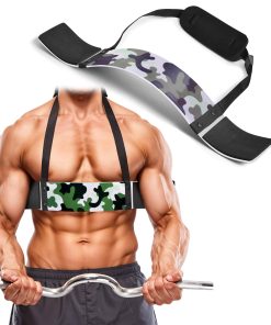 DEFY Arm Blaster para Bíceps y Tríceps -Verde Camuflaje