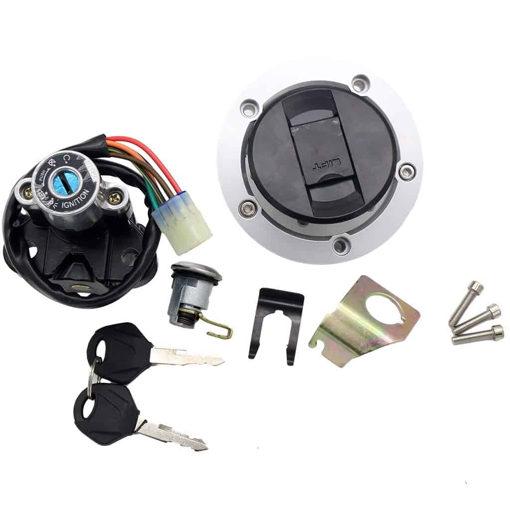 Conjunto de interruptor de encendido + tapa del tanque de - Imagen 4