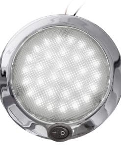 Luz de Cúpula Interior Contemporánea LED Avanzada de Acero