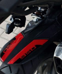 Calcomanías de resina para motocicleta -Rojo