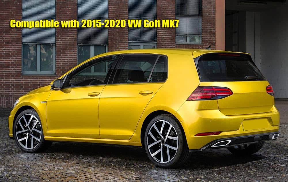 MOERTIFEI Protector de Salpicaduras de Barro para VW Golf - Imagen 3