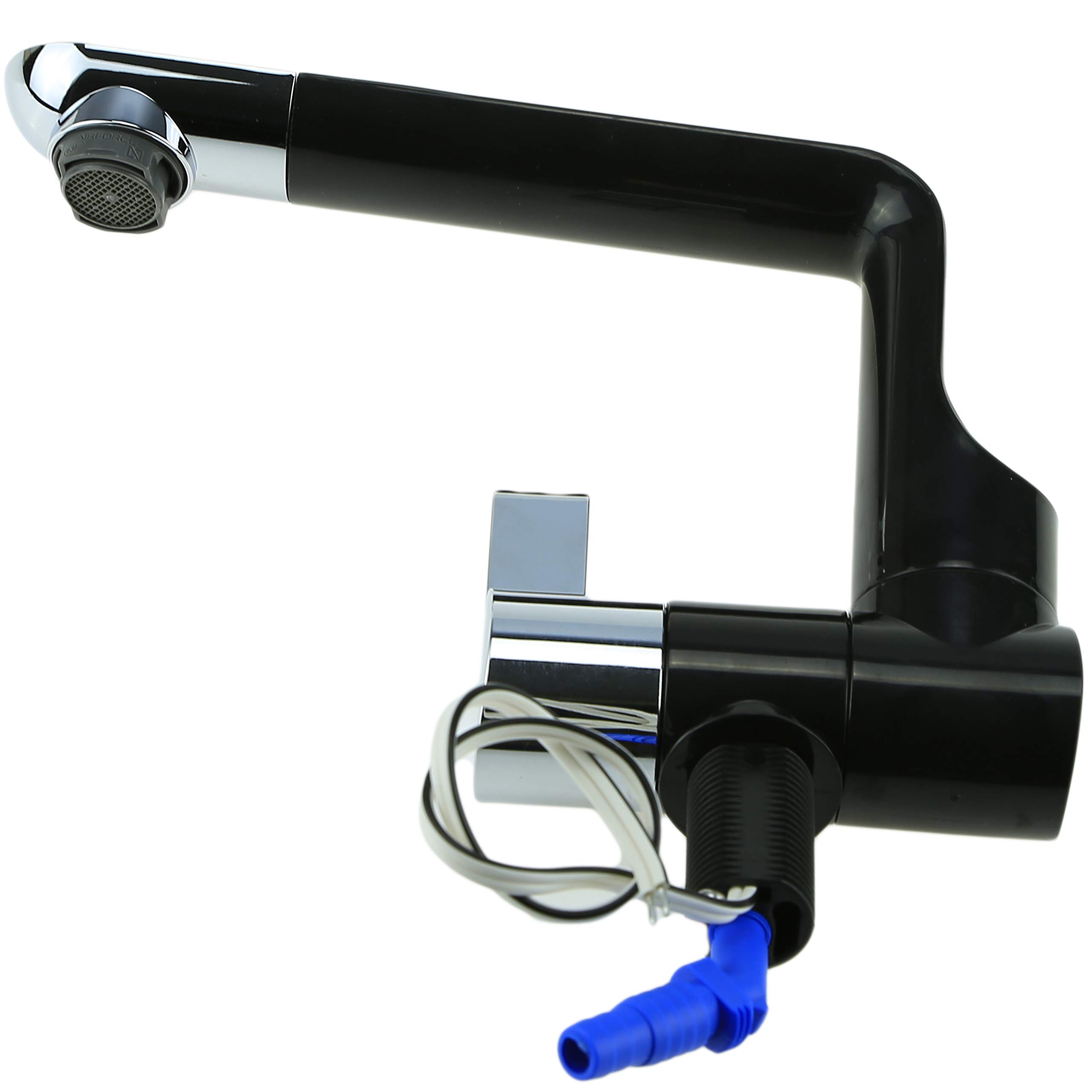 Grifo de Agua Eléctrico de 12V con Interruptor -Negro - Imagen 9