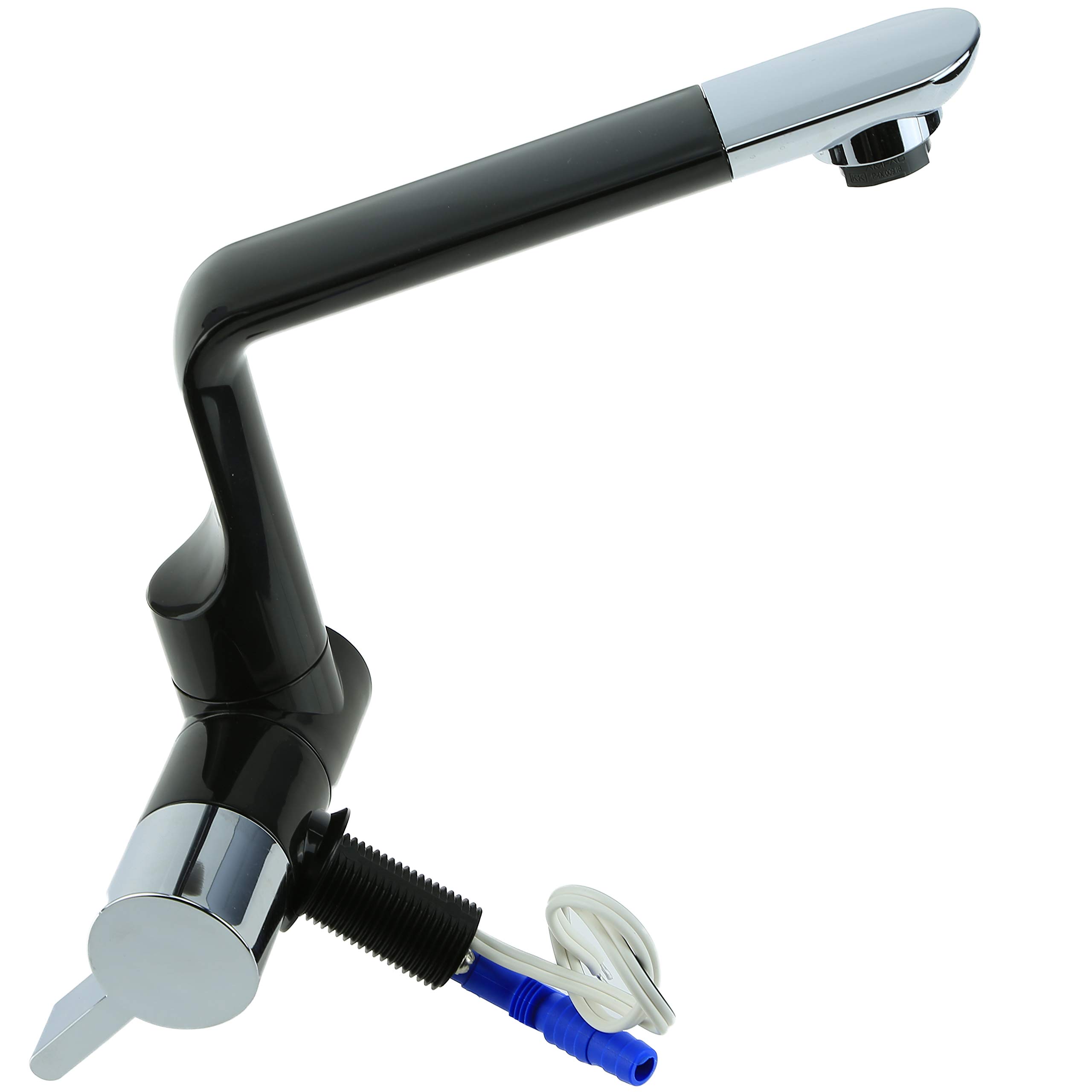 Grifo de Agua Eléctrico de 12V con Interruptor -Negro - Imagen 8