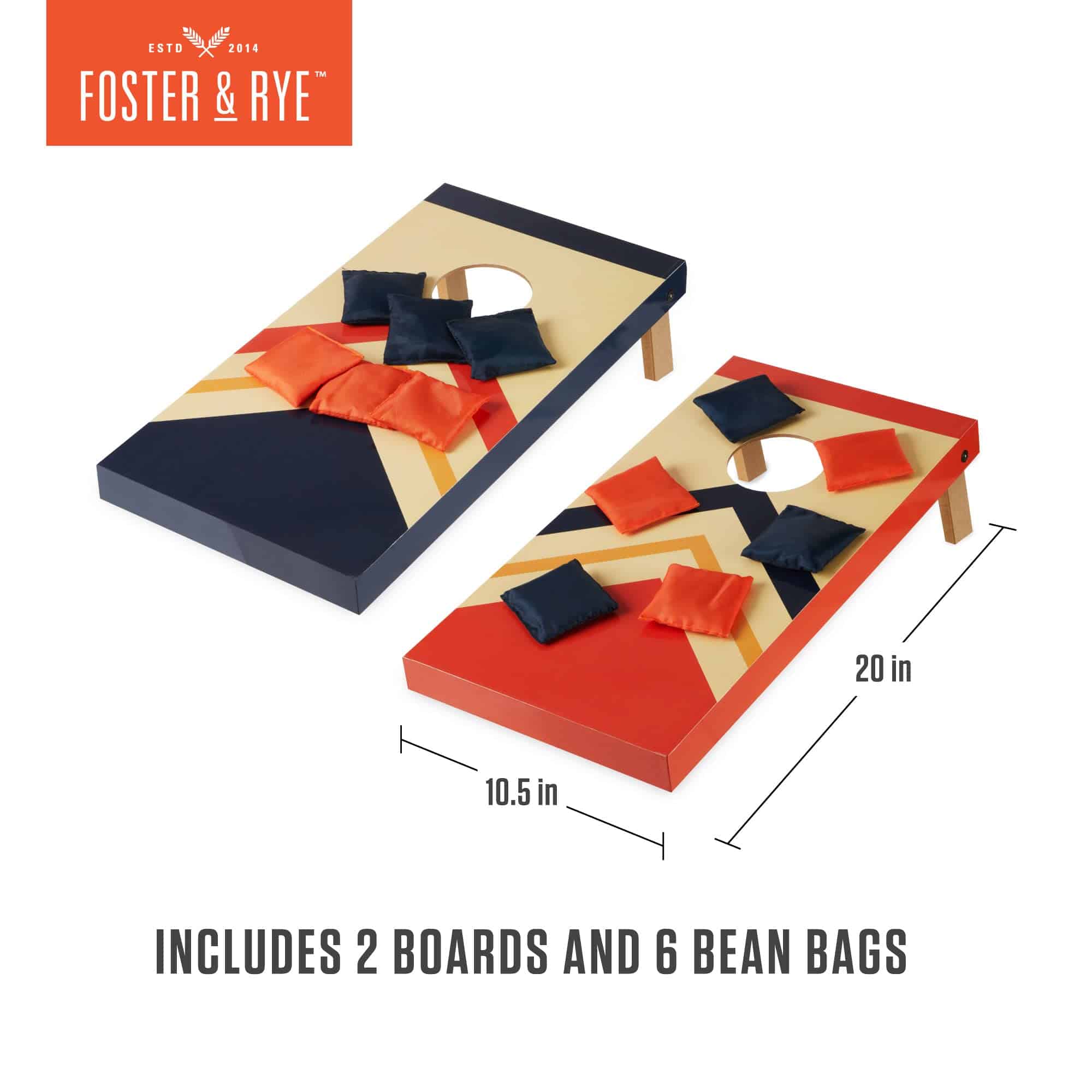 Juego de mesa de mini cornhole Foster & Rye Indoor - Juego - Imagen 4