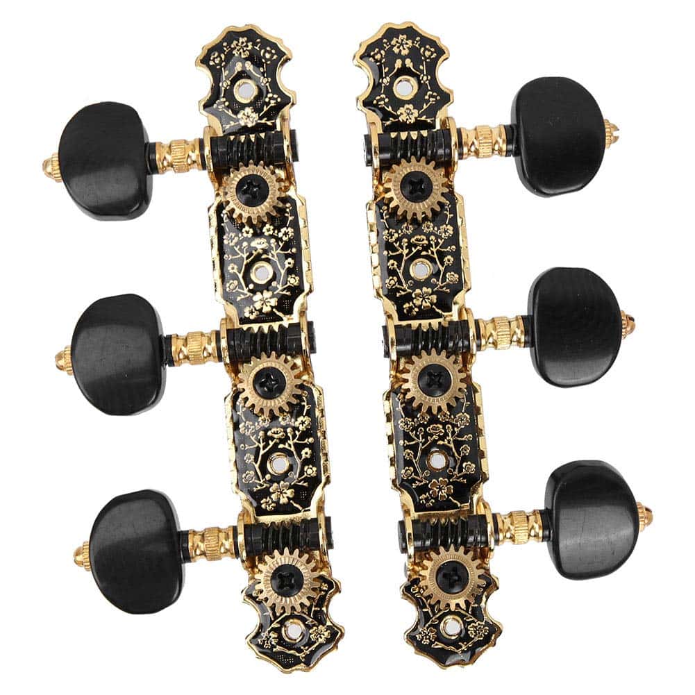 Clavijas de afinación para guitarra acústica, clavijas de