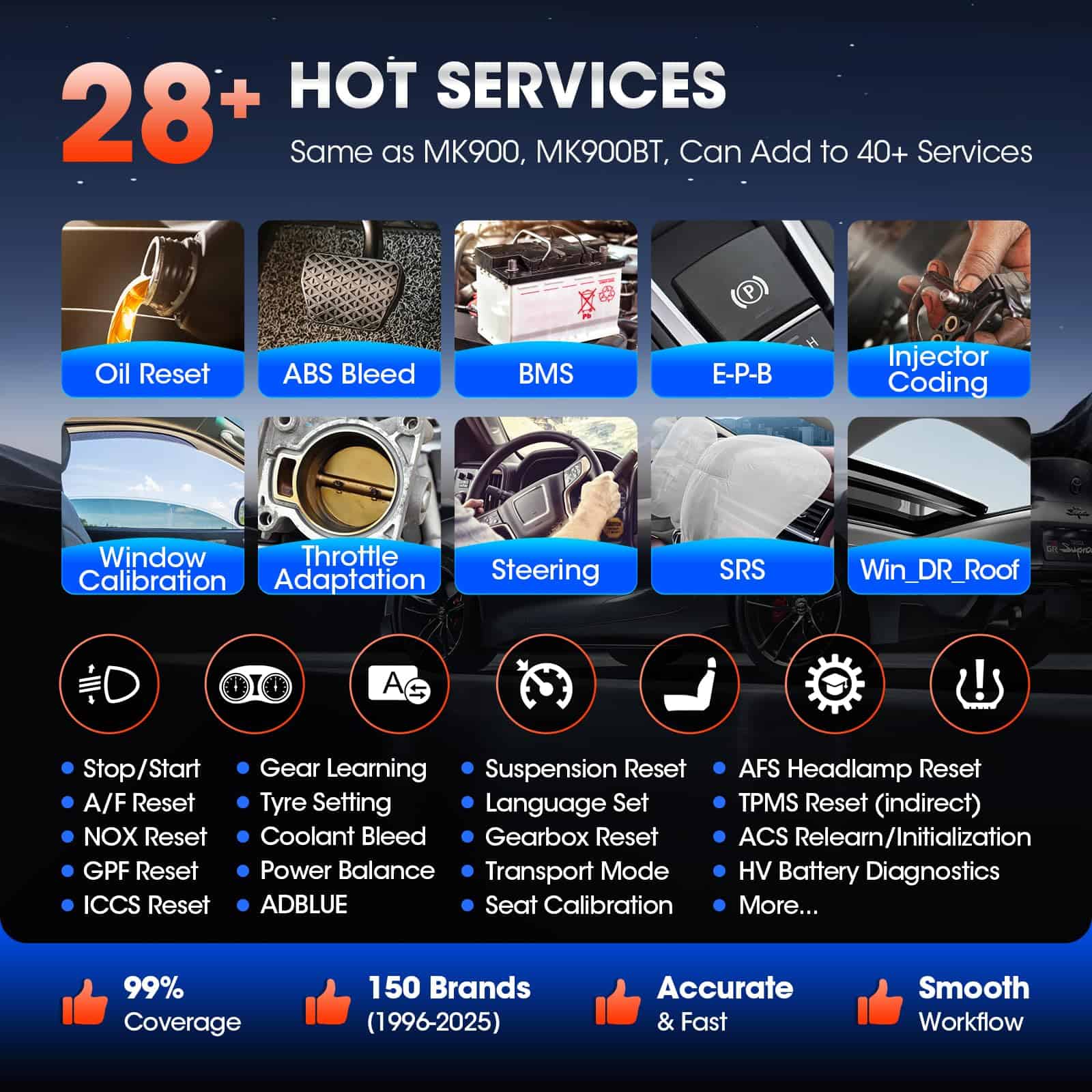 Autel Scanner MaxiCOM MK808S: 2025 Herramienta - Imagen 5